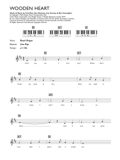 Wooden Heart von Elvis Presley (Download) 
