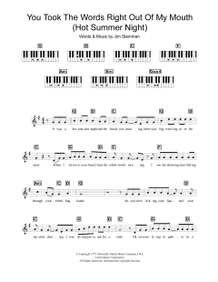 You Took The Words Right Out Of My Mouth von Meat Loaf (Download) 