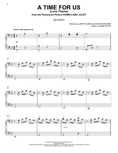A Time For Us von Nino Rota (Download) 