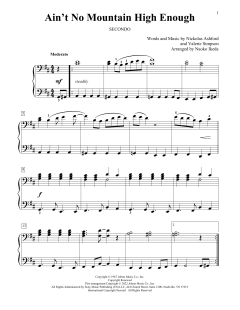 Ain't No Mountain High Enough von Valerie Simpson (Download) 