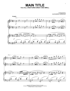 All Creatures Great And Small von Alexandra Harwood (Download) 
