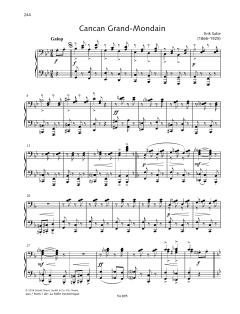Cancan Grand-Mondain von Erik Satie (Download) 