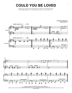 Could You Be Loved von Bob Marley (Download) 