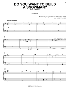 Do You Want To Build A Snowman? von Robert Lopez (Download) 