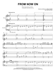 From Now On von Benj Pasek (Download) 