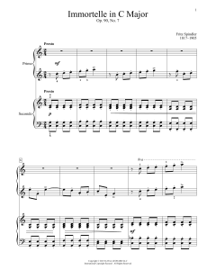Immortelle, Op. 90, No. 7 von Fritz Spindler (Download) 