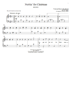 Nuttin' For Christmas von Roy C. Bennett (Download) 