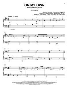 On My Own von Alain Boublil (Download) 