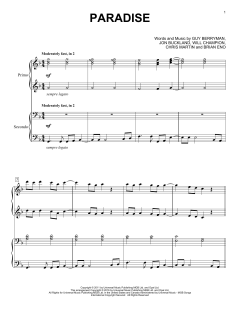 Paradise von Coldplay (Download) 