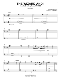 The Wizard And I von Stephen Schwartz (Download) 