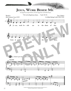 Jesus, Work Beside Me von Sabine Baring-Gould (Download) 