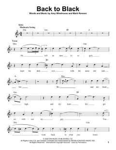 Back To Black von Amy Winehouse (Download) 