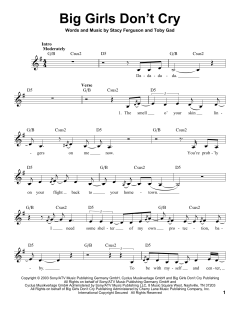 Big Girls Don't Cry von Fergie (Download) 