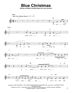 Blue Christmas von Michael Bublé (Download) 