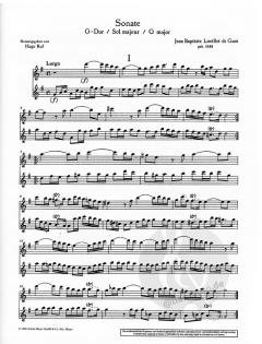 6 Duette Band 2 von Jean Baptiste Loeillet de Gant 