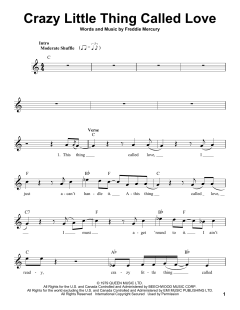 Crazy Little Thing Called Love von Queen (Download) 