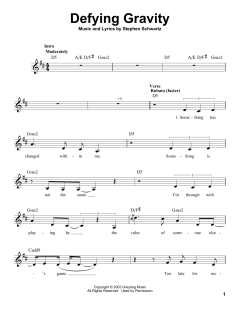Defying Gravity (Download) 