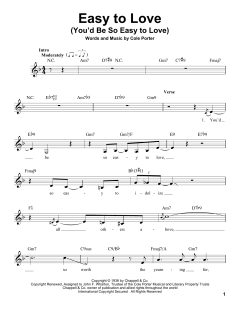 Easy To Love von Cole Porter (Download) 