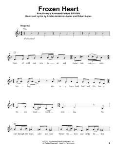 Frozen Heart von Robert Lopez (Download) 