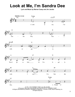 Look At Me, I'm Sandra Dee von Jim Jacobs (Download) 
