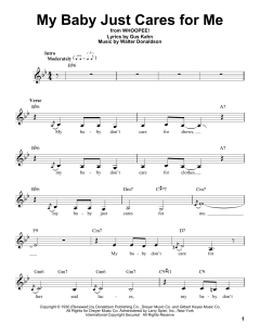 My Baby Just Cares For Me von John Pizzarelli (Download) 