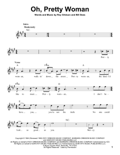 Oh, Pretty Woman von Roy Orbison (Download) 