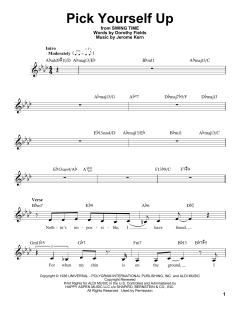 Pick Yourself Up von Jerome Kern (Download) 