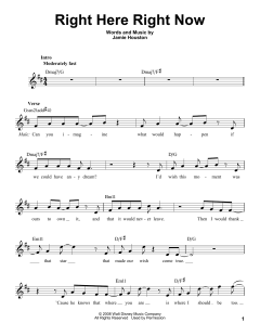 Right Here Right Now von Jamie Houston (Download) 