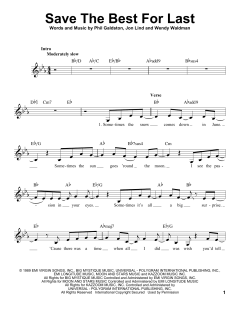 Save The Best For Last von Vanessa Williams (Download) 