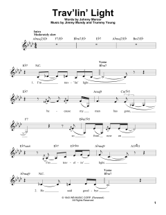 Trav'lin' Light von Billie Holiday (Download) 