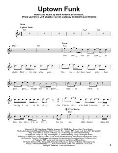Uptown Funk von Mark Ronson (Download) 