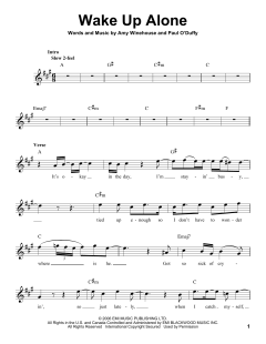 Wake Up Alone von Amy Winehouse (Download) 