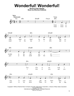 Wonderful! Wonderful! von Johnny Mathis (Download) 