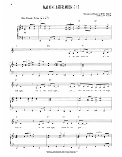Walkin' After Midnight von Patsy Cline (Download) 