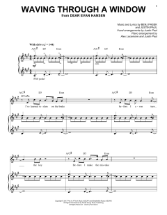 Waving Through A Window von Benj Pasek (Download) 