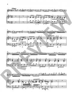 Sonate c-Moll von Jacques-Christophe Naudot 