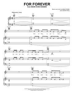 For Forever von Benj Pasek (Download) 