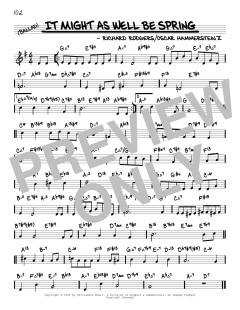 It Might As Well Be Spring von Richard Rodgers (Download) 
