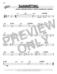 Summertime von Ira Gershwin (Download) 