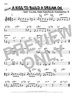 A Kiss To Build A Dream On von Harry Ruby (Download) 