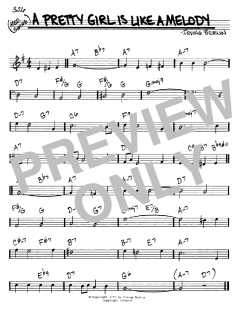 A Pretty Girl Is Like A Melody von Irving Berlin (Download) 
