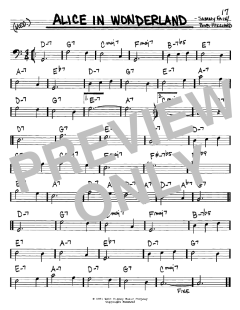 Alice In Wonderland von Bill Evans (Download) 