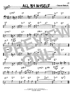 All By Myself von Irving Berlin (Download) 