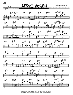 Apple Honey von Woody Herman (Download) 