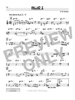 Ballad Z von Pat Metheny (Download) 
