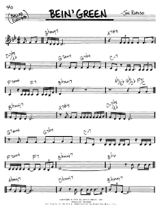 Bein' Green von Frank Sinatra (Download) 