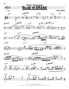 Blue In Green von Toots Thielemans (Download) 