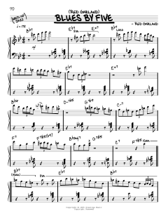 Blues By Five von Red Garland (Download) 