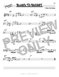 Blues To Bechet von John Coltrane (Download) 