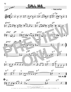 Call Me von Tony Hatch (Download) 